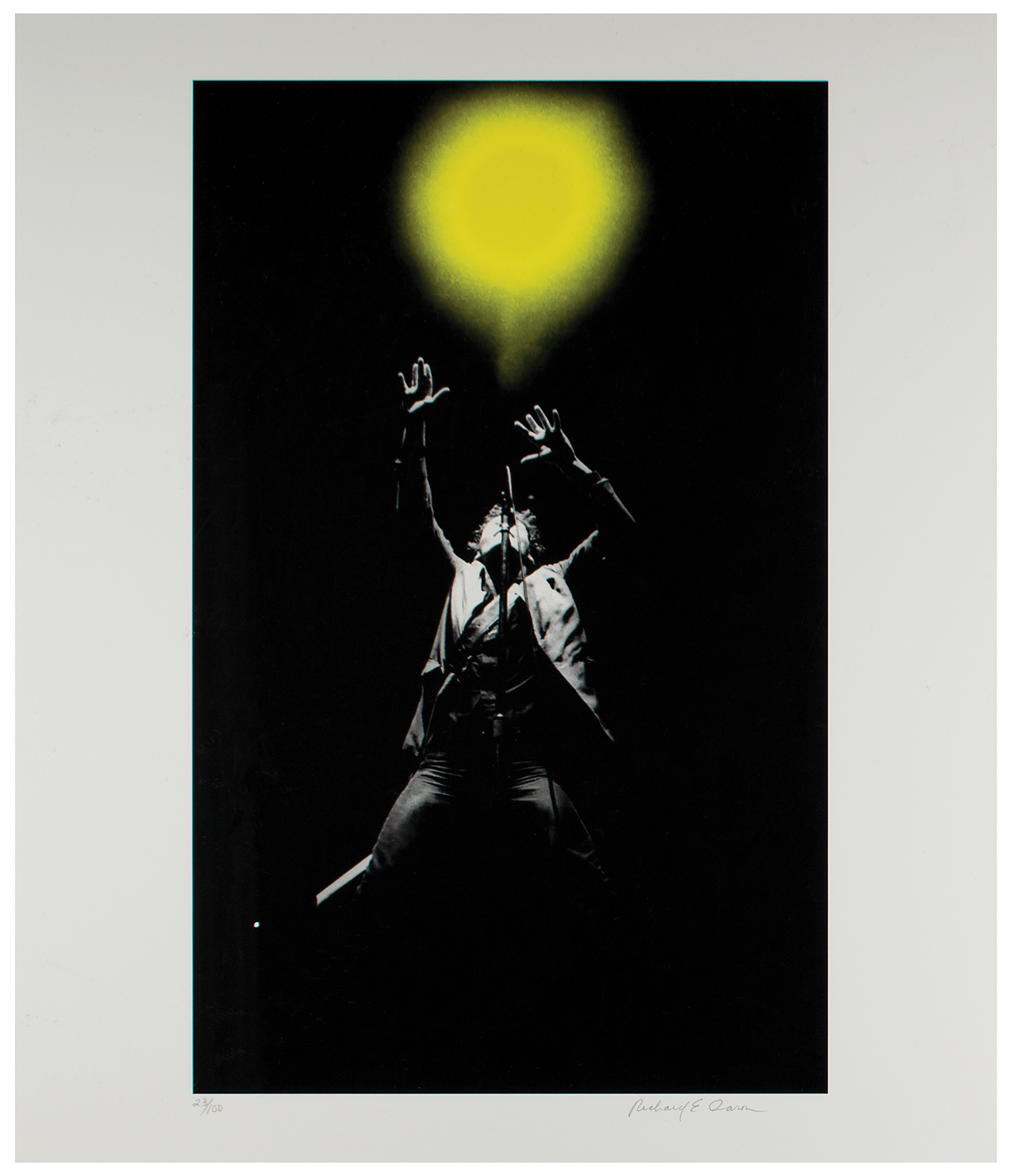 Lot #659 Bruce Springsteen Print by Richard E. Aaron