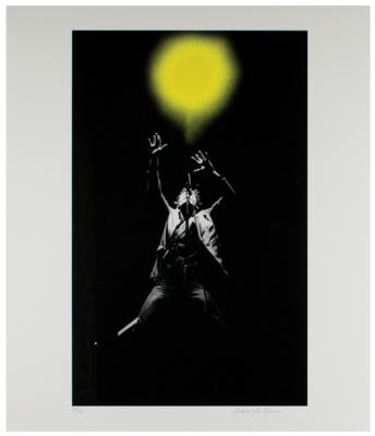 Lot #659 Bruce Springsteen Print by Richard E. Aaron