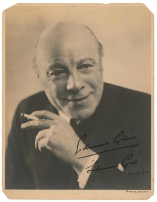 Lot #751 Edmund Gwenn Signed Photograph
