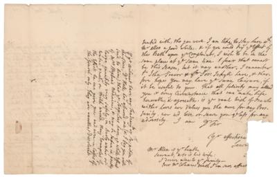 Lot #477 Alexander Pope Handwritten Letter - Image 2