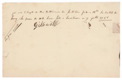 Lot #184 Countess Marie du Barry Autograph Document Signed