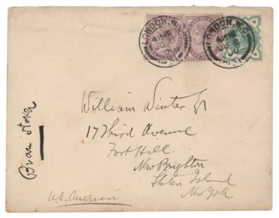 Lot #478 Bram Stoker Autograph Letter Signed - Image 2