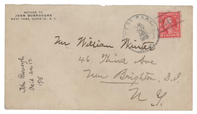 Lot #490 John Burroughs Autograph Letter Signed - Image 4