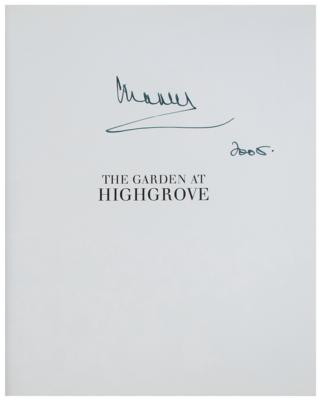 Lot #284 Prince Charles Signed Book - Image 2