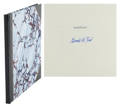 Lot #82 Gerald Ford Signed Book - Image 1
