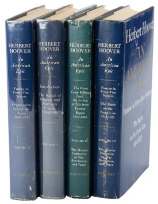 Lot #90 Herbert Hoover Signed Book