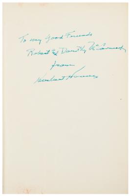 Lot #90 Herbert Hoover Signed Book - Image 2