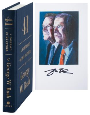 Lot #70 George W. Bush Signed Book