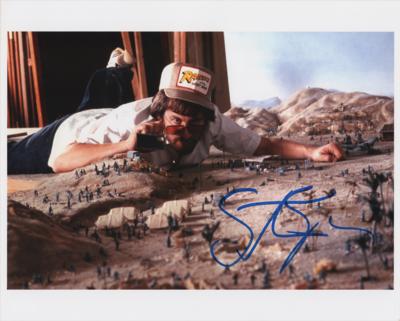 Lot #801 Steven Spielberg Signed Photograph