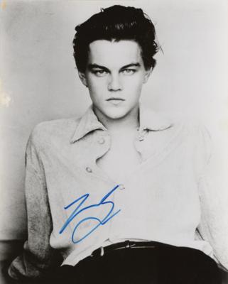 Lot #732 Leonardo DiCaprio Signed Photograph