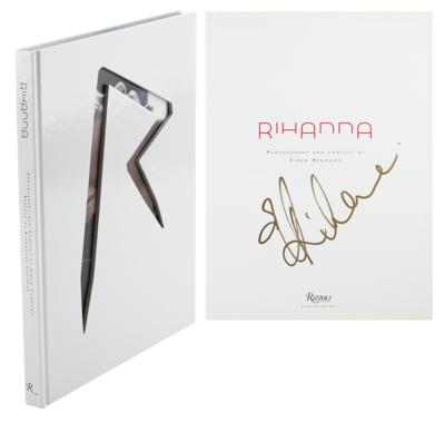 Lot #680 Rihanna Signed Book