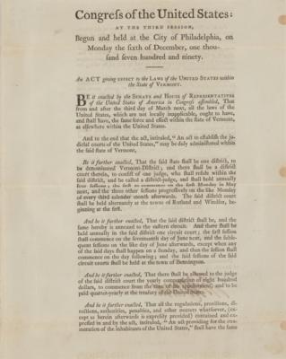 Lot #6 Thomas Jefferson Document Signed as