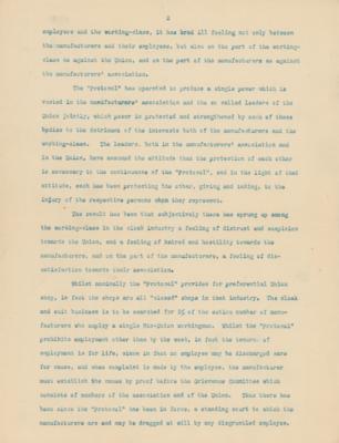 Lot #33 Theodore Roosevelt Typed Letter Signed - Image 10