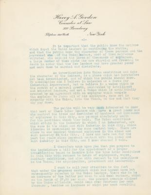 Lot #33 Theodore Roosevelt Typed Letter Signed - Image 16