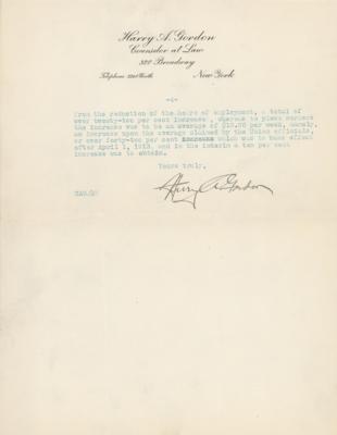 Lot #33 Theodore Roosevelt Typed Letter Signed - Image 17