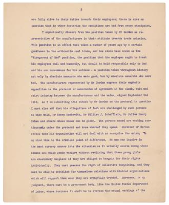 Lot #33 Theodore Roosevelt Typed Letter Signed - Image 4