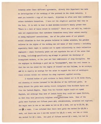 Lot #33 Theodore Roosevelt Typed Letter Signed - Image 5