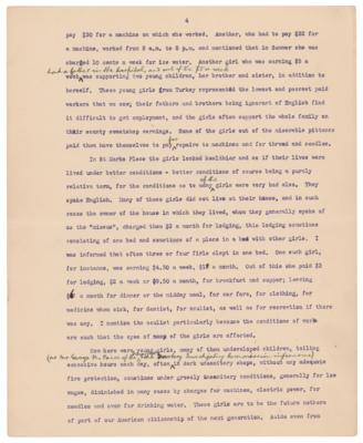 Lot #33 Theodore Roosevelt Typed Letter Signed - Image 6