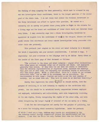 Lot #33 Theodore Roosevelt Typed Letter Signed - Image 7