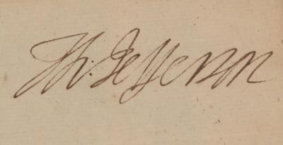 Lot #8 Thomas Jefferson Letter Signed - Image 2