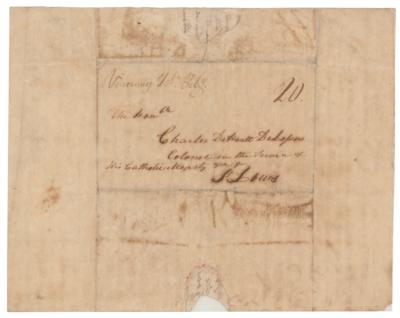 Lot #19 William Henry Harrison Autograph Letter Signed - Image 3