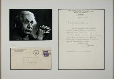 Lot #159 Albert Einstein Typed Letter Signed - Image 2