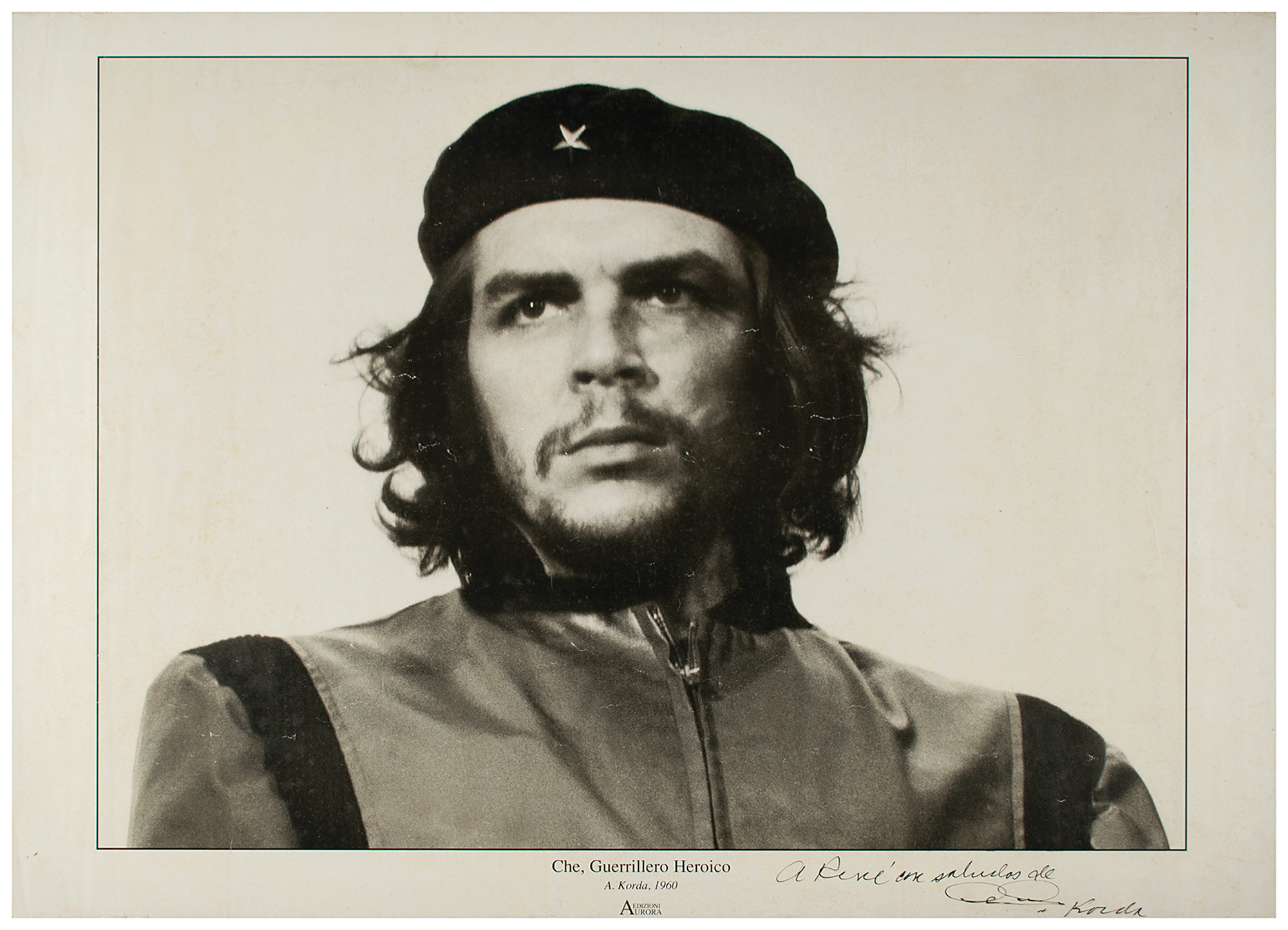 Lot #436 Che Guevara: Alberto Korda Signed Poster