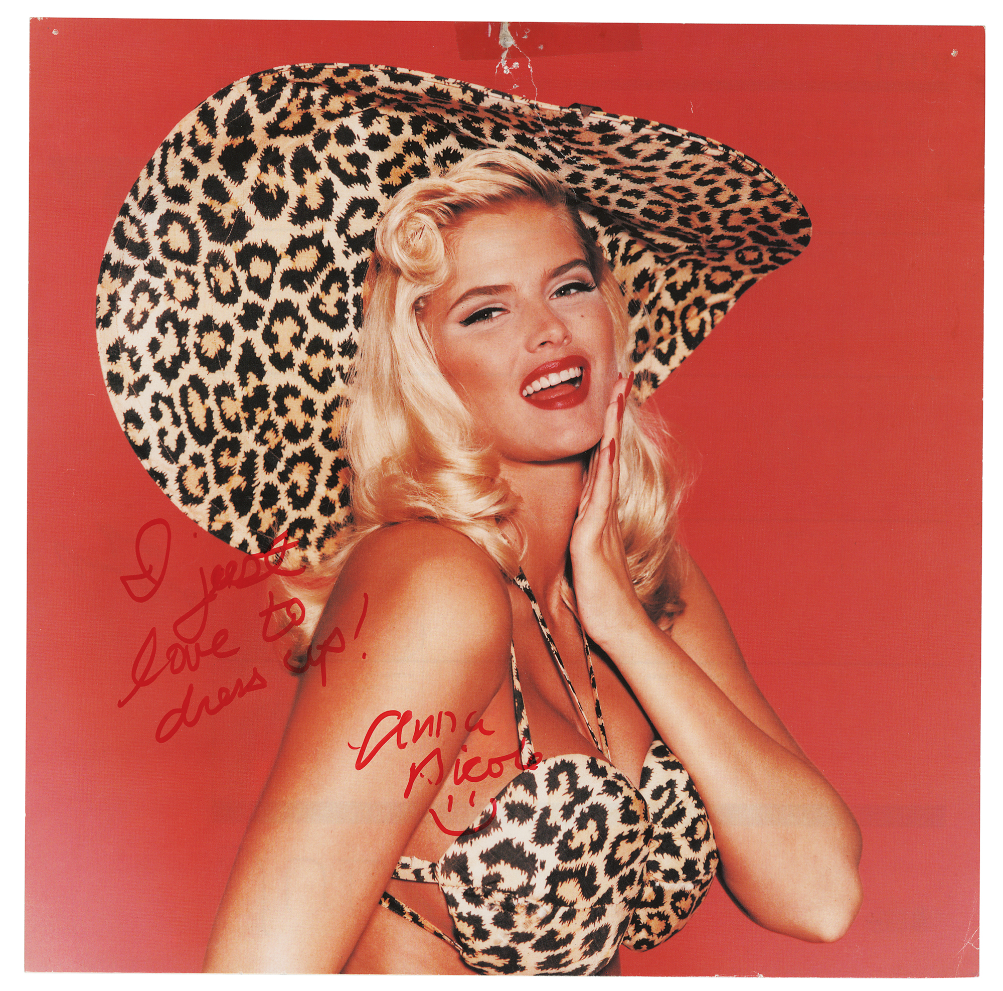 Anna Nicole Smith Signed Calendar Page | View Realized Prices | RR