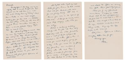 Lot #44 Dwight D. Eisenhower Autograph Letter