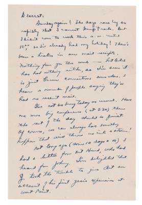 Lot #44 Dwight D. Eisenhower Autograph Letter Signed - Image 2