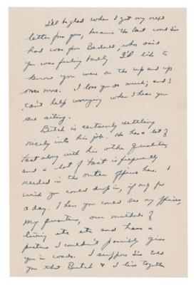 Lot #44 Dwight D. Eisenhower Autograph Letter Signed - Image 3