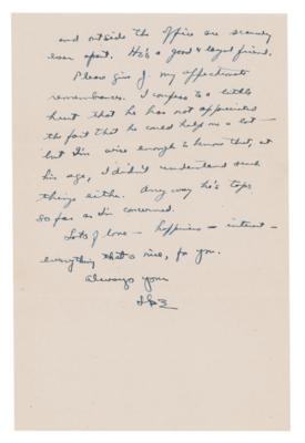 Lot #44 Dwight D. Eisenhower Autograph Letter Signed - Image 4