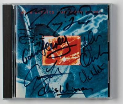 Lot #628 Dire Straits Signed CD