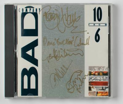 Lot #598 Bad Company Signed CD - Image 1