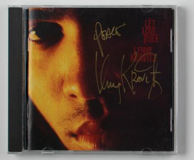 Lot #644 Lenny Kravitz Signed CD