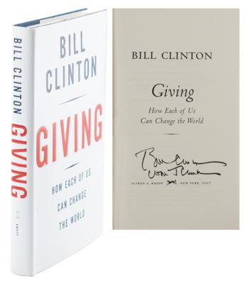 Lot #76 Bill Clinton Twice-Signed Book