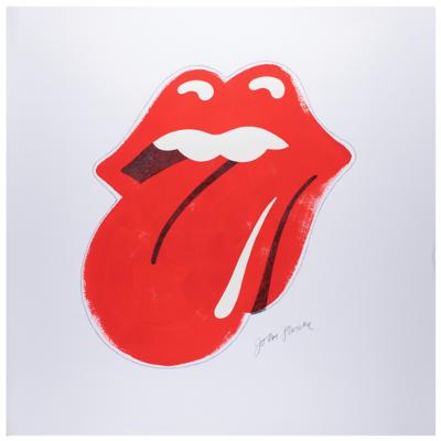 Lot #565 Rolling Stones: John Pasche Original Artwork - Image 1