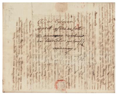 Lot #380 Joseph-Michel and Pierre Montgolfier Auotgraph Letters Signed - Image 5