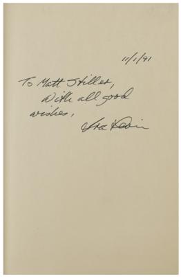 Lot #475 Ira Levin Signed Book and Typed Letter Signed - Image 2