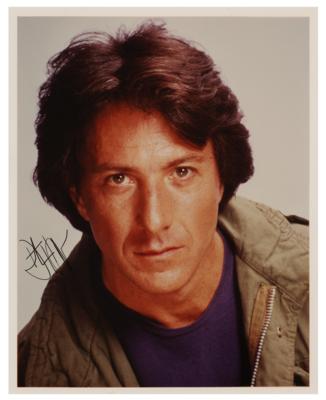 Lot #757 Dustin Hoffman Signed Photograph