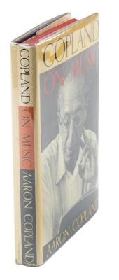 Lot #572 Aaron Copland Signed Book - Image 3