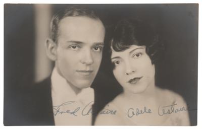 Lot #681 Fred and Adele Astaire Signed Photograph