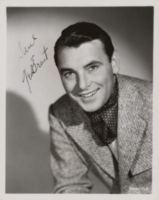 Lot #721 George Brent Signed Photograph - Image 1