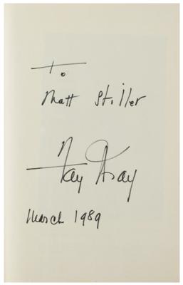 Lot #828 Fay Wray Signed Book - Image 2