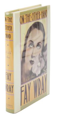 Lot #828 Fay Wray Signed Book - Image 3