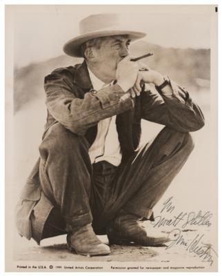 Lot #762 John Huston Signed Photograph - Image 1