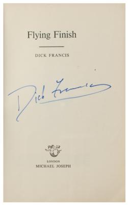 Lot #504 Dick Francis Signed Book - Image 2