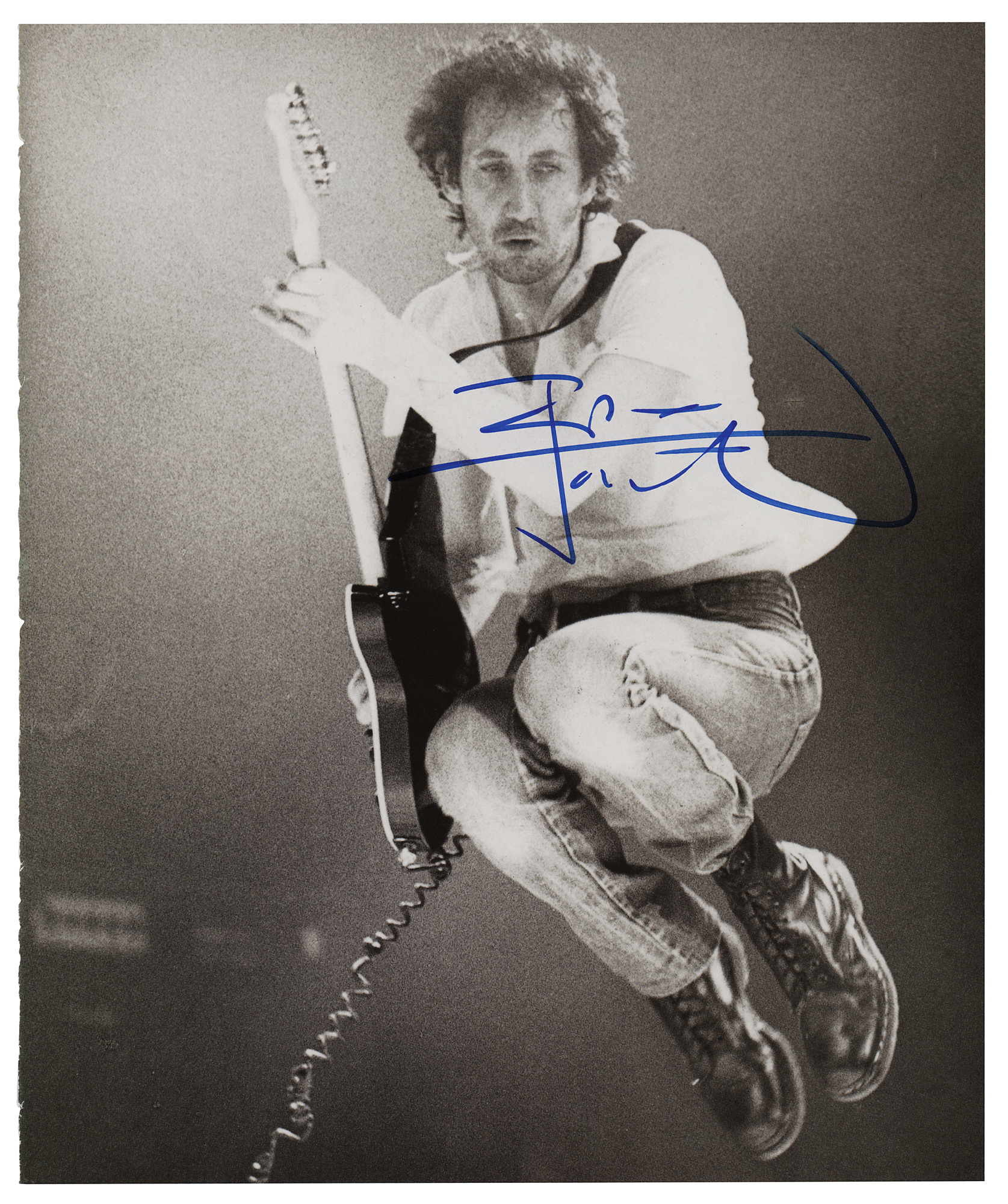 Lot #669 The Who: Pete Townshend Signed Photograph