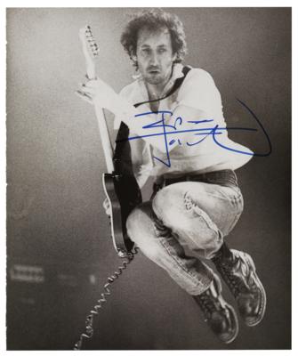 Lot #669 The Who: Pete Townshend Signed Photograph