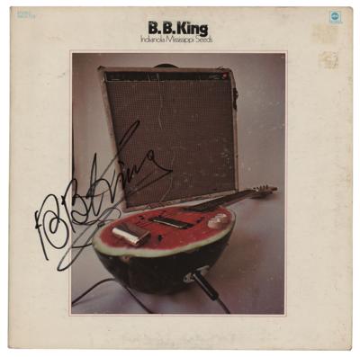 Lot #589 B. B. King Signed Album